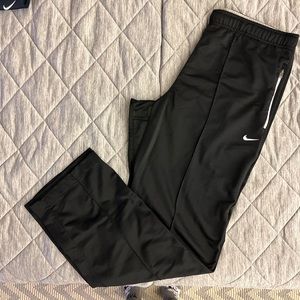 Nike | Men’s Large Track Pants | Black | Zip Pocket